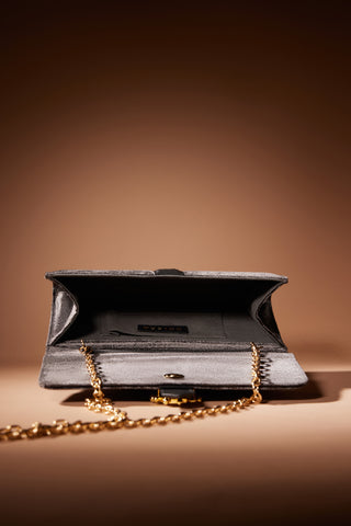 Alice Anthracite Clutch