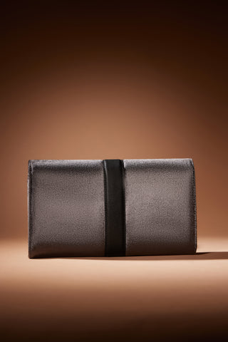 Alice Anthracite Clutch